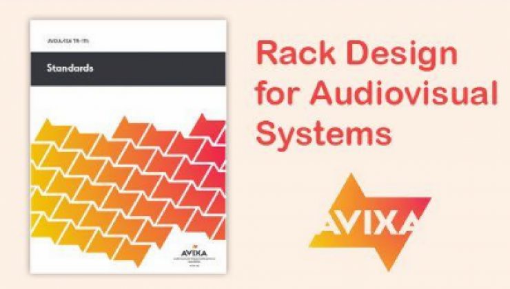 Image of The new AVIXA "Rack Design for Audio Visual Systems" has been released!