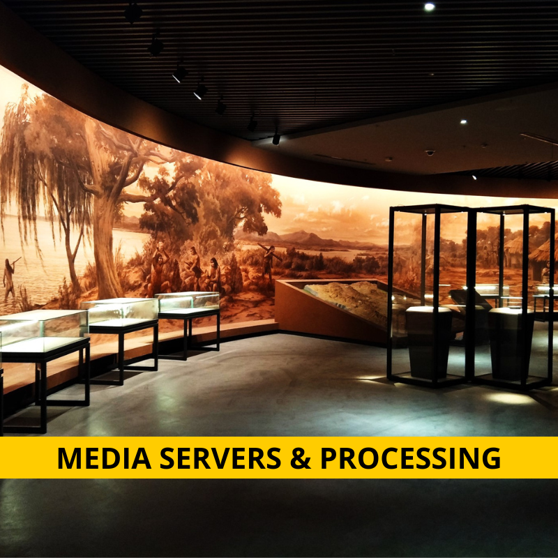 Media Servers & Processing logo