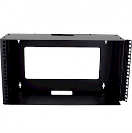 6U Rack Mount Wall Bracket With Hinged Rack Rail 300mm / 11.8" Deep Preview image