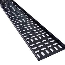 Pair of 32U PVC rack cable tray 110mm wide Preview image