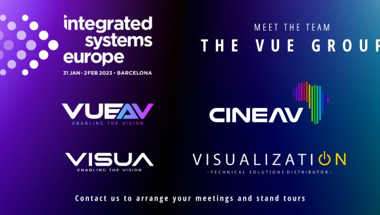 Image of Meet with The VUE Group at ISE 2023